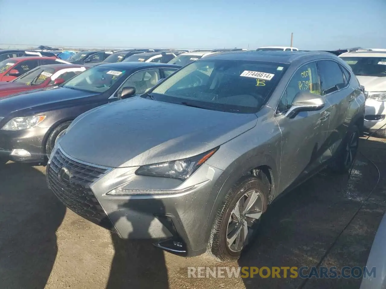 1 fotografías del automóvil dañado JTJGARBZ9L5010185 LEXUS NX 2020