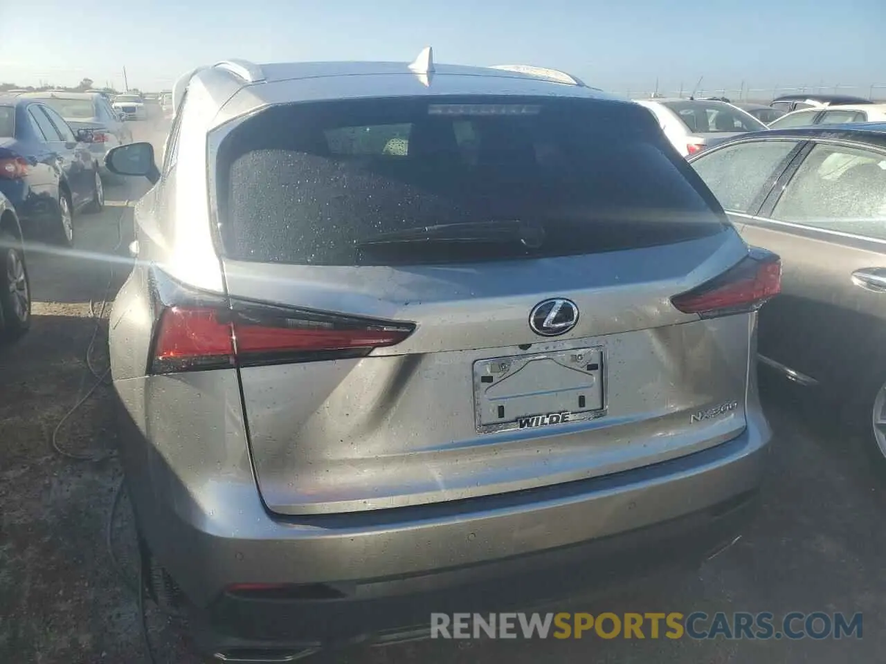 6 fotografías del automóvil dañado JTJGARBZ9L5010185 LEXUS NX 2020