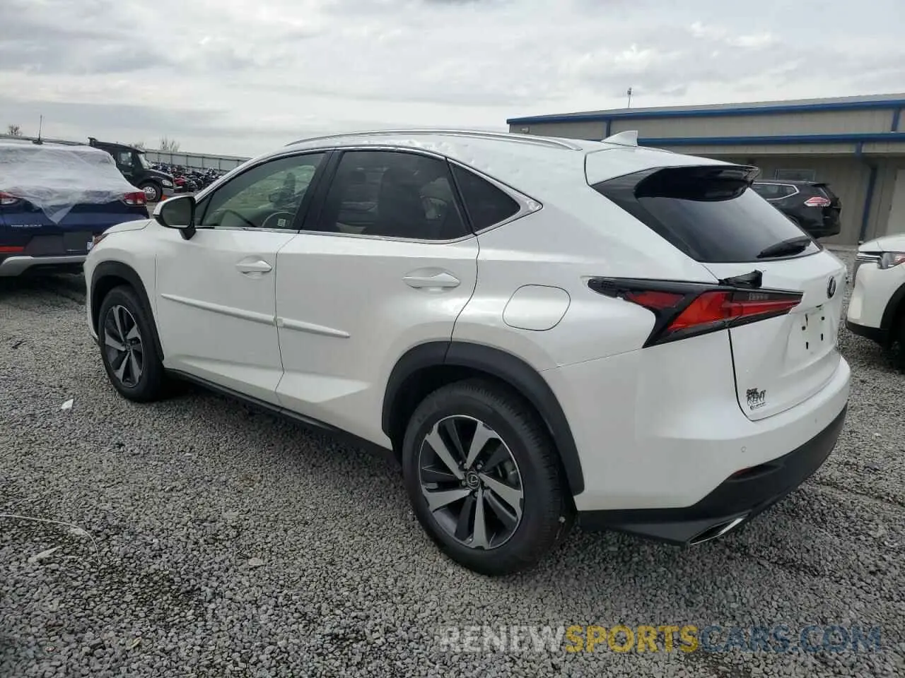 2 fotografías del automóvil dañado JTJGARDZ0L2218308 LEXUS NX 2020