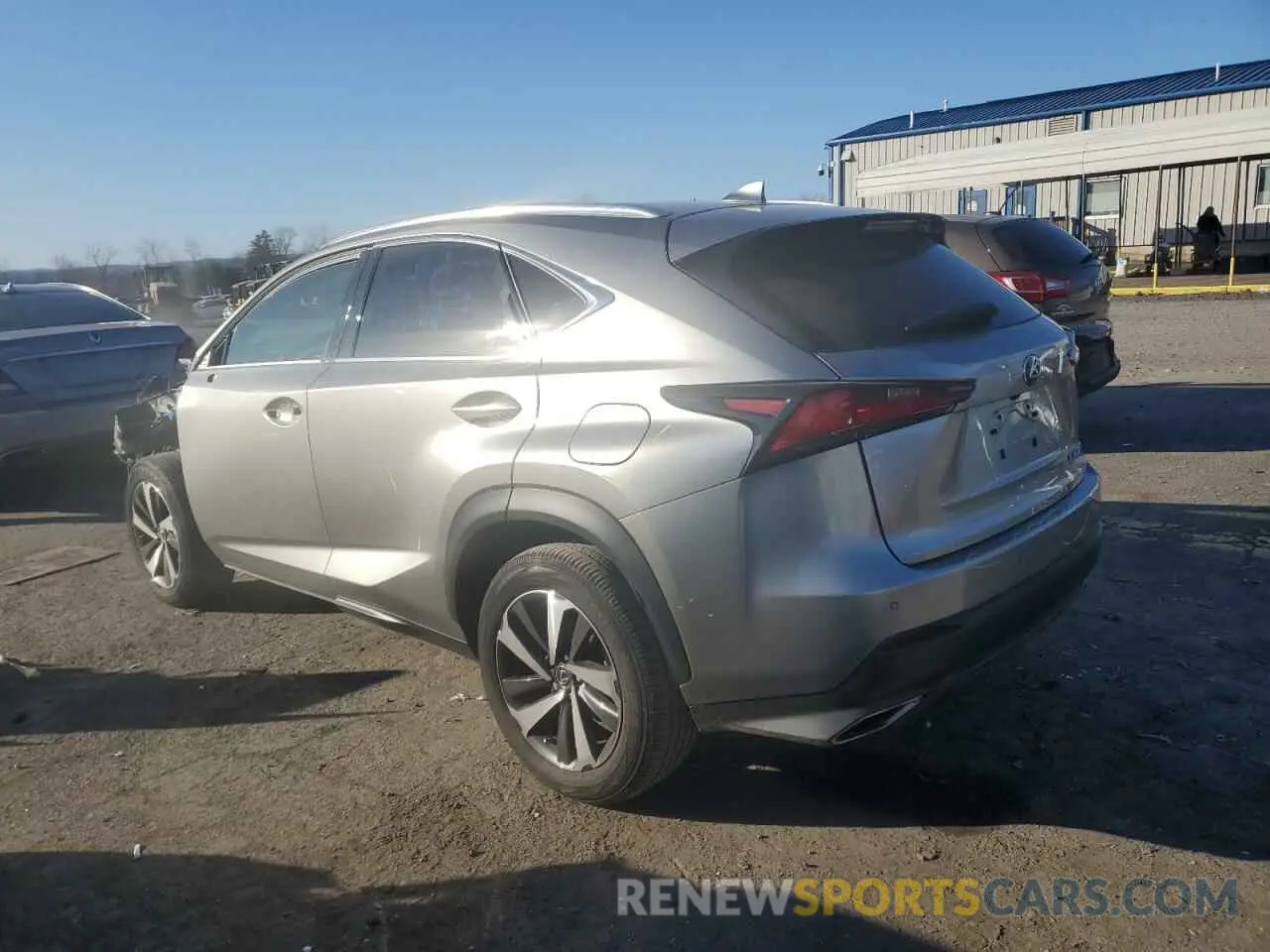 2 fotografías del automóvil dañado JTJGARDZ0L2220298 LEXUS NX 2020