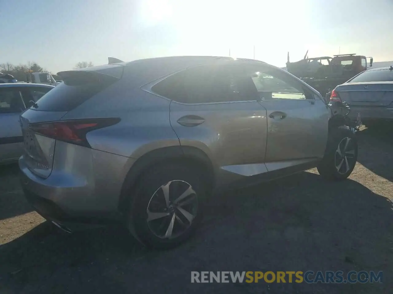 3 fotografías del automóvil dañado JTJGARDZ0L2220298 LEXUS NX 2020