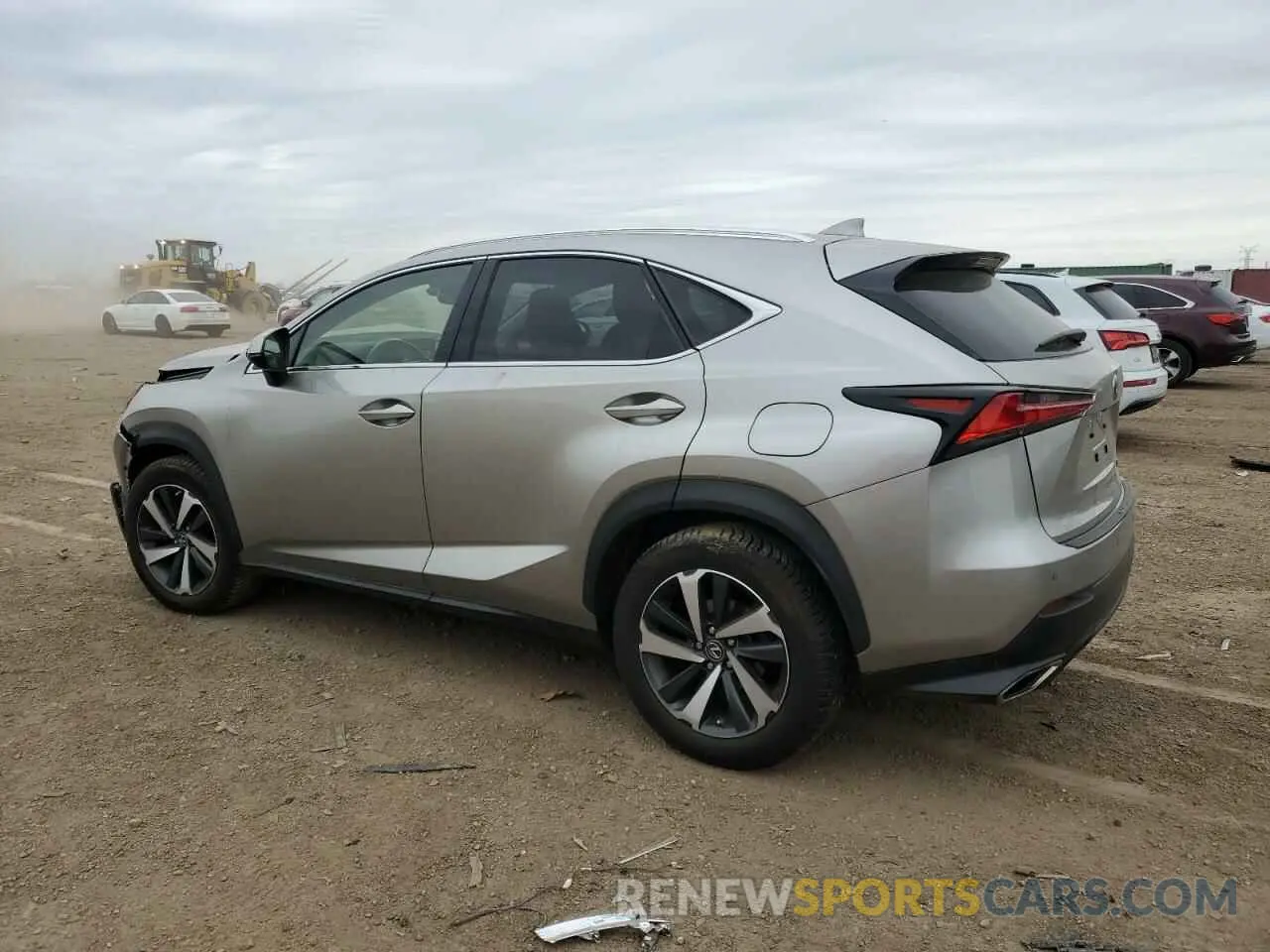 2 fotografías del automóvil dañado JTJGARDZ0L2223900 LEXUS NX 2020