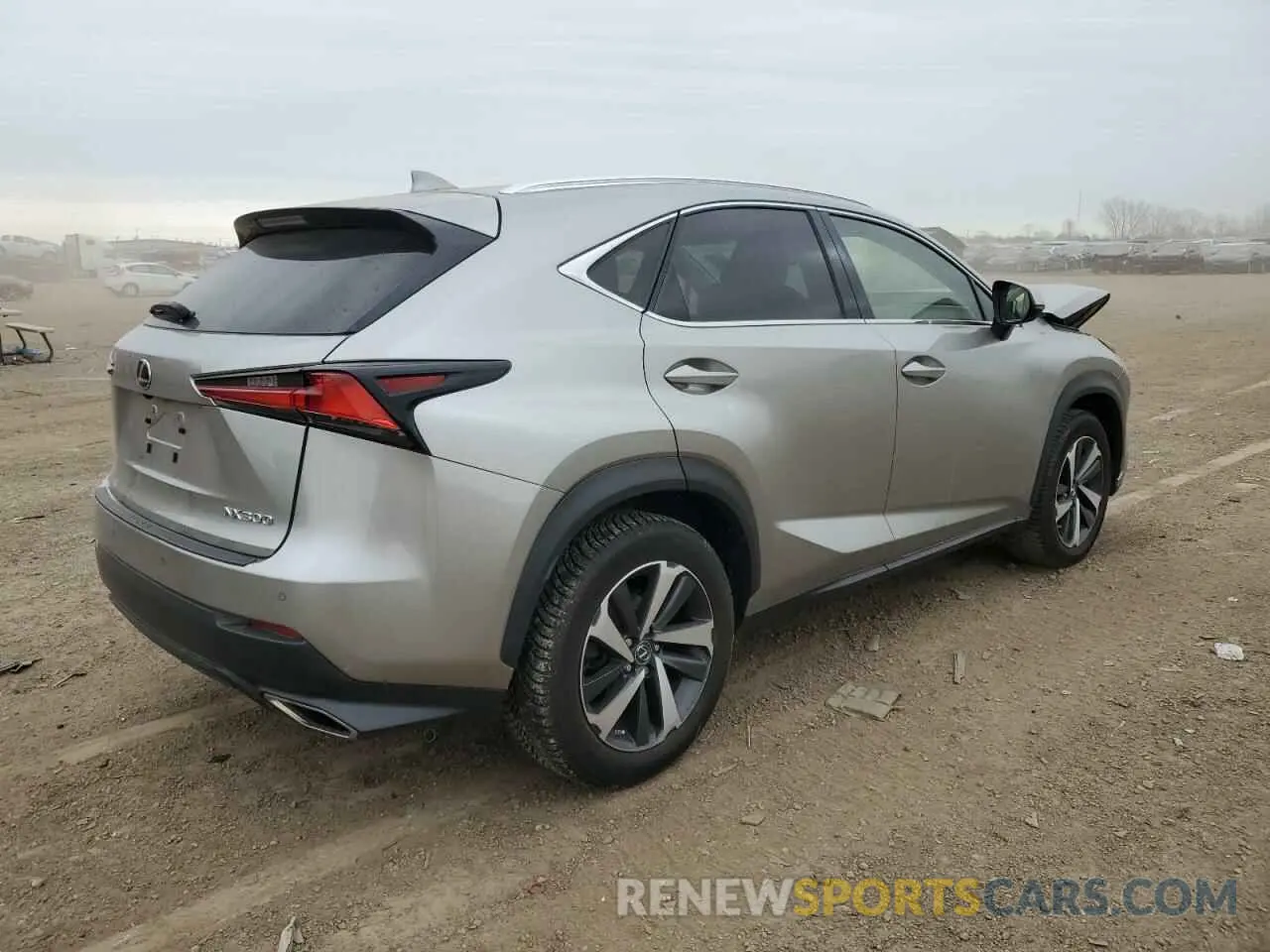 3 fotografías del automóvil dañado JTJGARDZ0L2223900 LEXUS NX 2020
