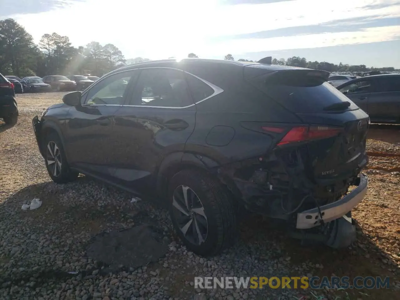 2 fotografías del automóvil dañado JTJGARDZ0L2223914 LEXUS NX 2020