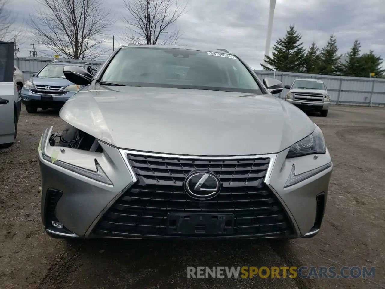 5 fotografías del automóvil dañado JTJGARDZ0L2224271 LEXUS NX 2020