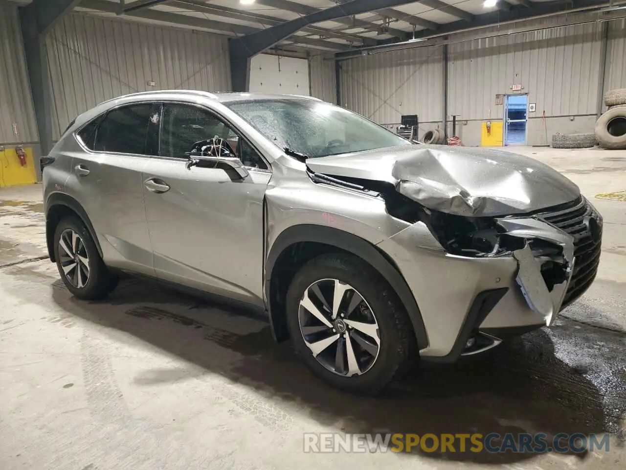 4 fotografías del automóvil dañado JTJGARDZ0L5007964 LEXUS NX 2020