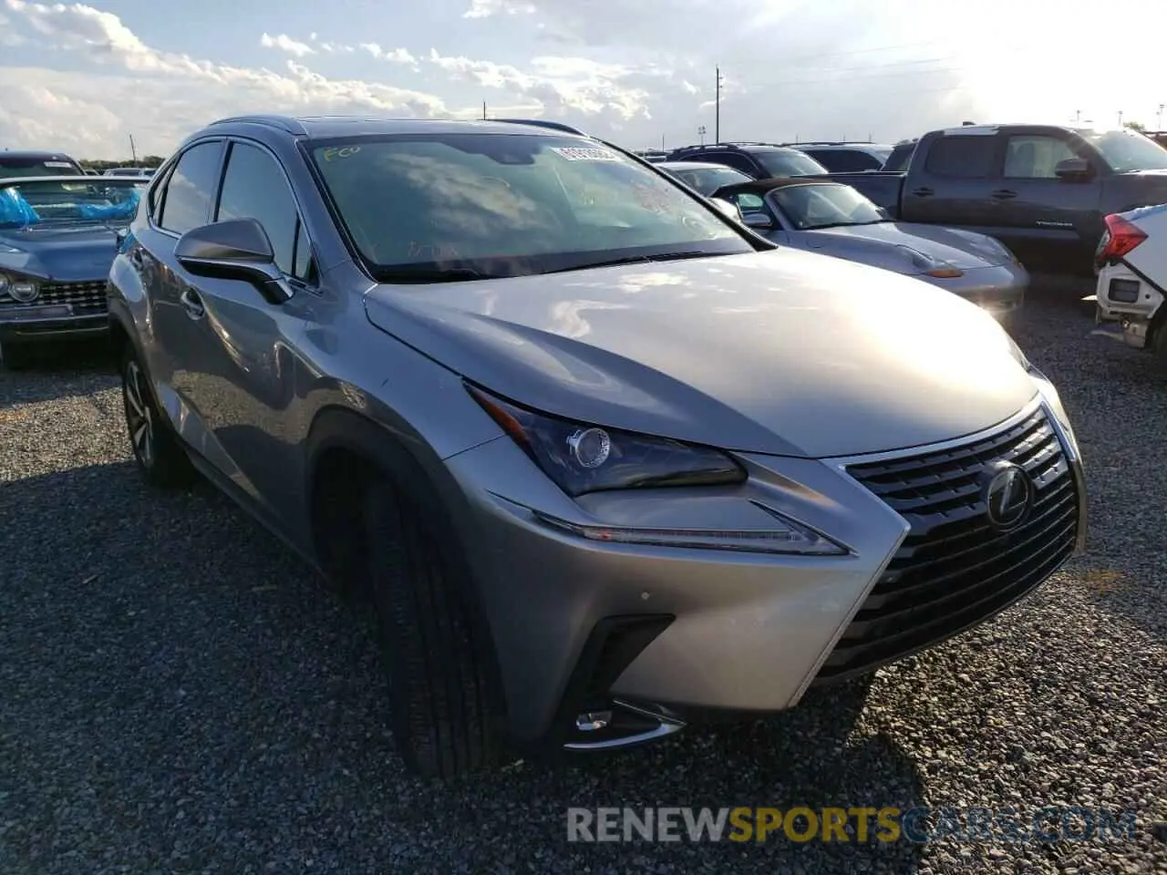 1 fotografías del automóvil dañado JTJGARDZ2L2218729 LEXUS NX 2020
