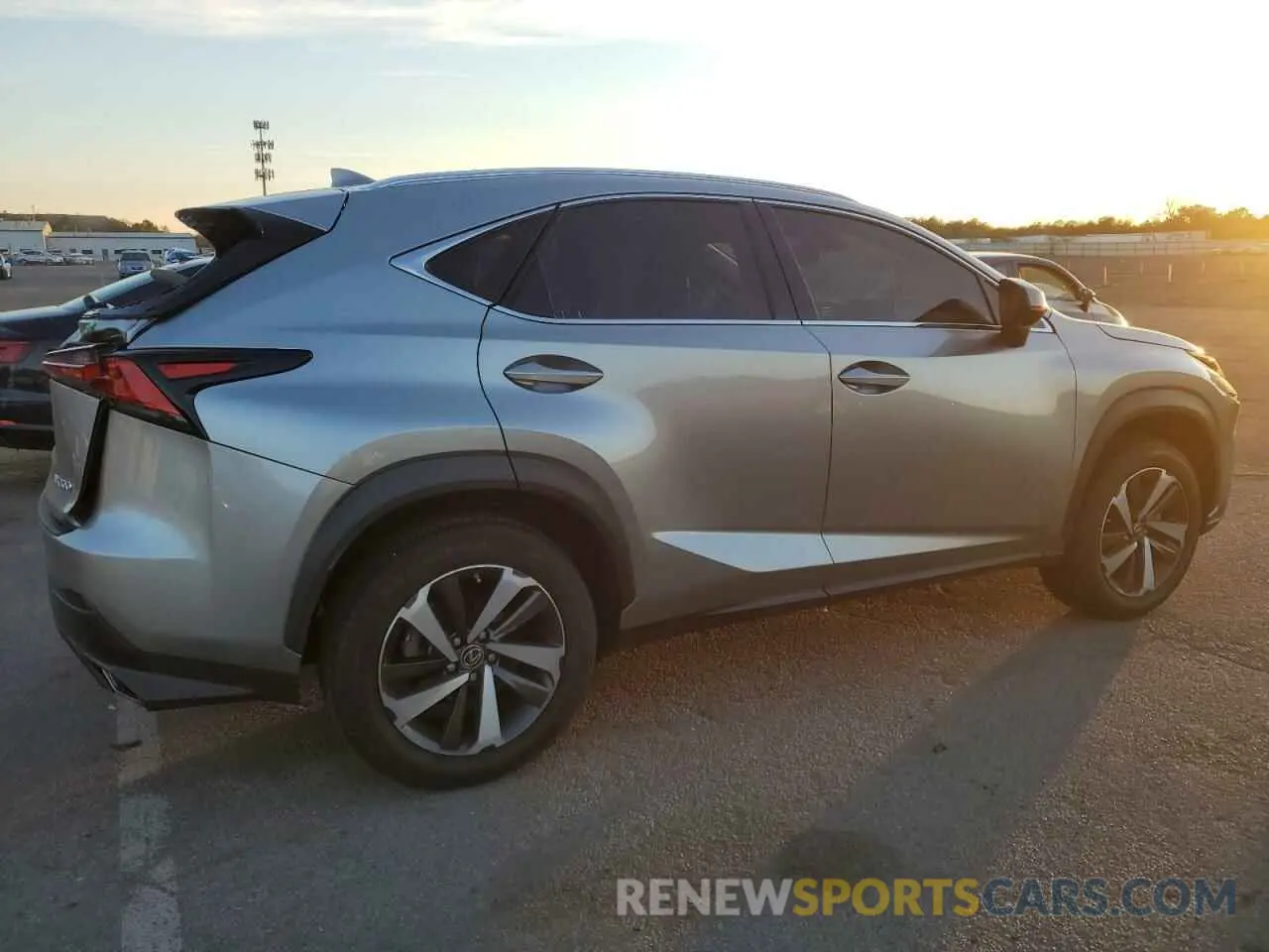 3 fotografías del automóvil dañado JTJGARDZ2L2221663 LEXUS NX 2020