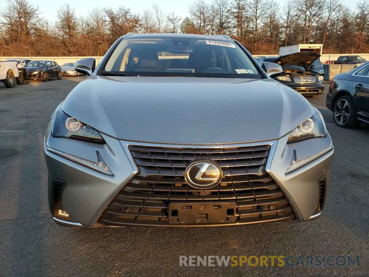 5 fotografías del automóvil dañado JTJGARDZ2L2221663 LEXUS NX 2020