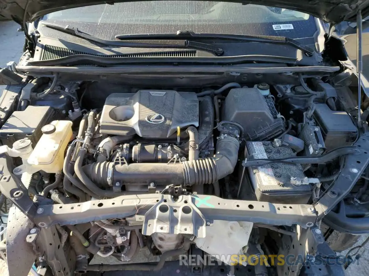 12 fotografías del automóvil dañado JTJGARDZ2L2222716 LEXUS NX 2020