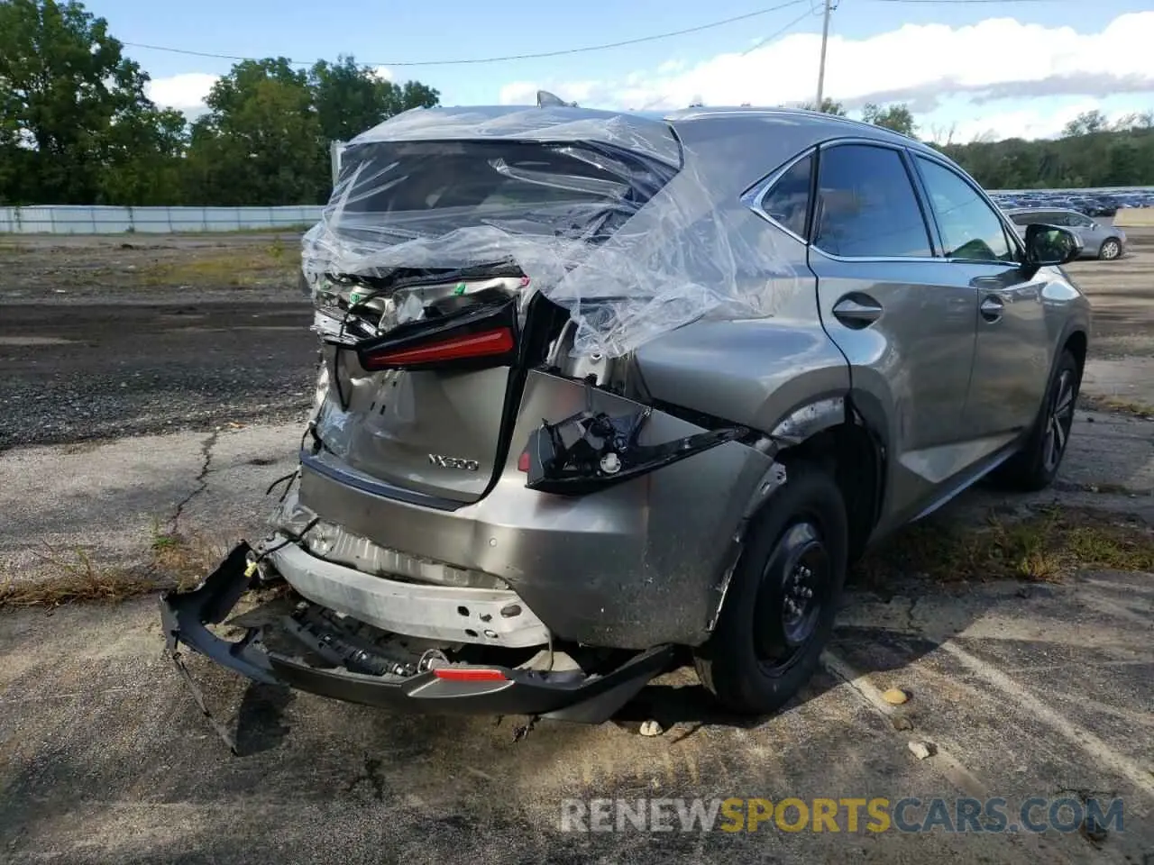 4 fotografías del automóvil dañado JTJGARDZ2L5007920 LEXUS NX 2020