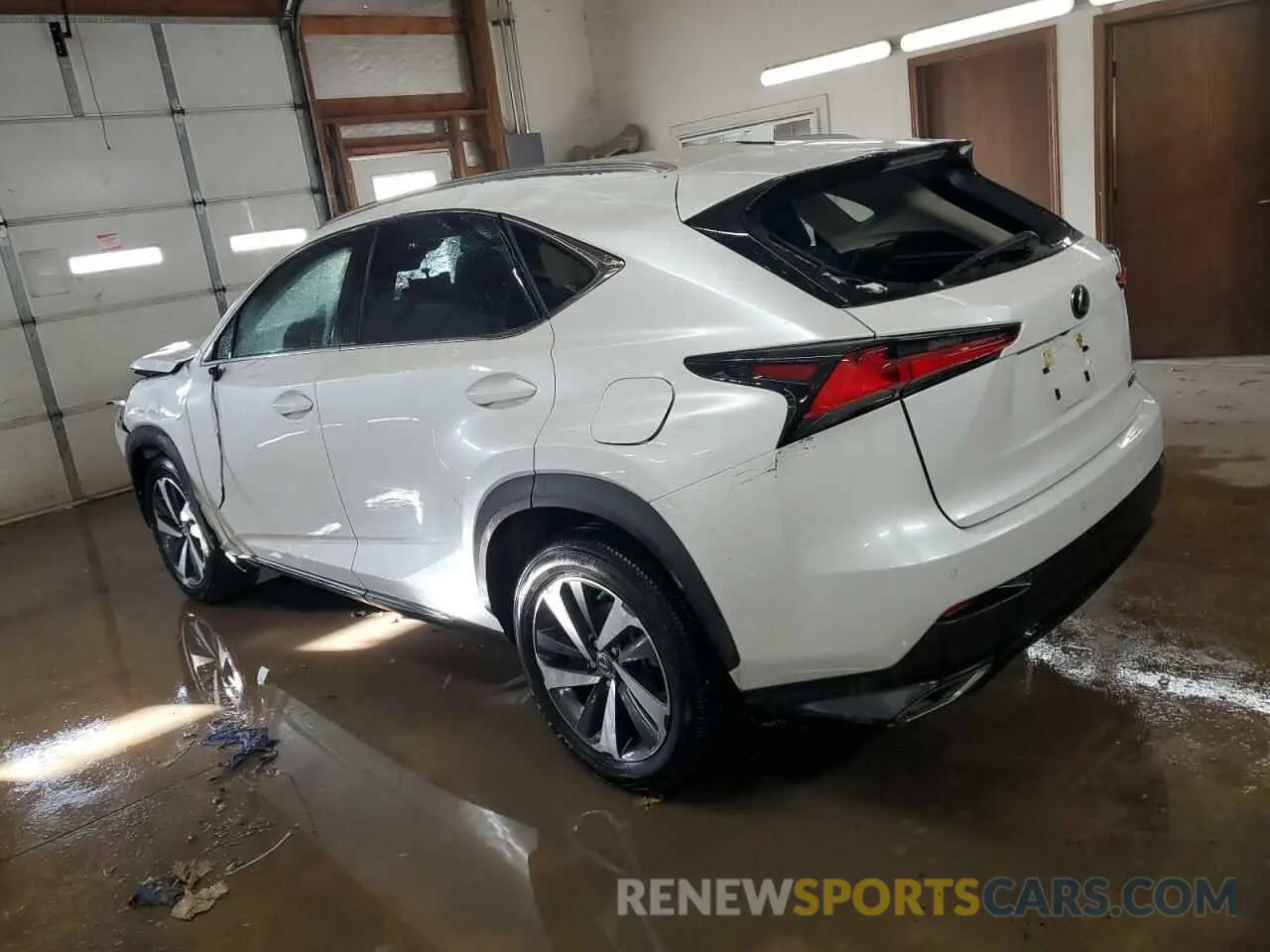 2 fotografías del automóvil dañado JTJGARDZ2L5008050 LEXUS NX 2020