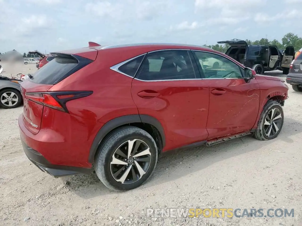 3 fotografías del automóvil dañado JTJGARDZ2L5009067 LEXUS NX 2020