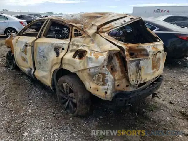 3 fotografías del automóvil dañado JTJGARDZ2L5015581 LEXUS NX 2020