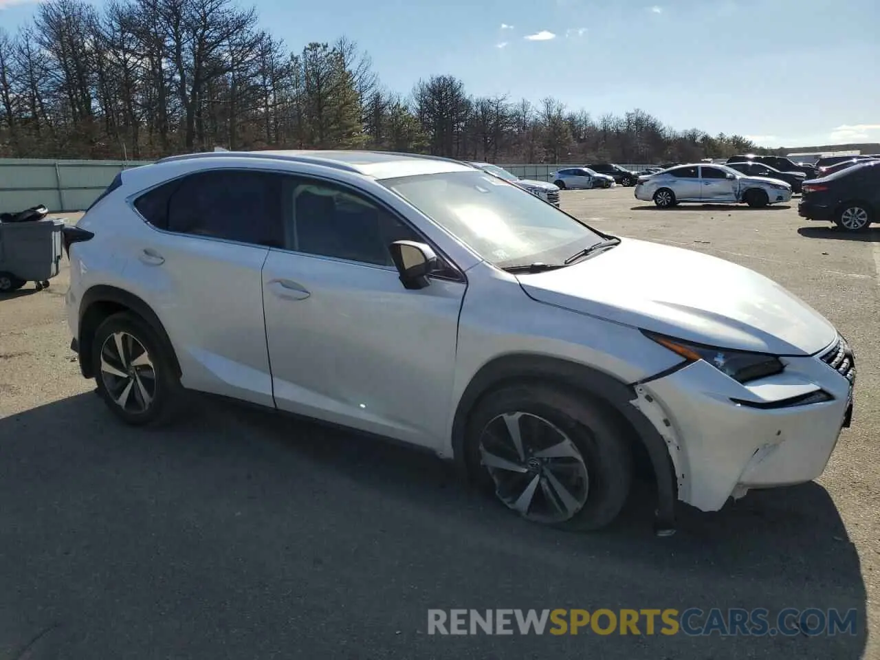 4 fotografías del automóvil dañado JTJGARDZ3L2218206 LEXUS NX 2020
