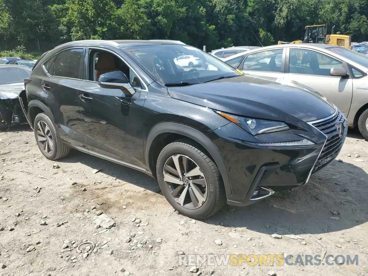 4 fotografías del automóvil dañado JTJGARDZ4L5015713 LEXUS NX 2020