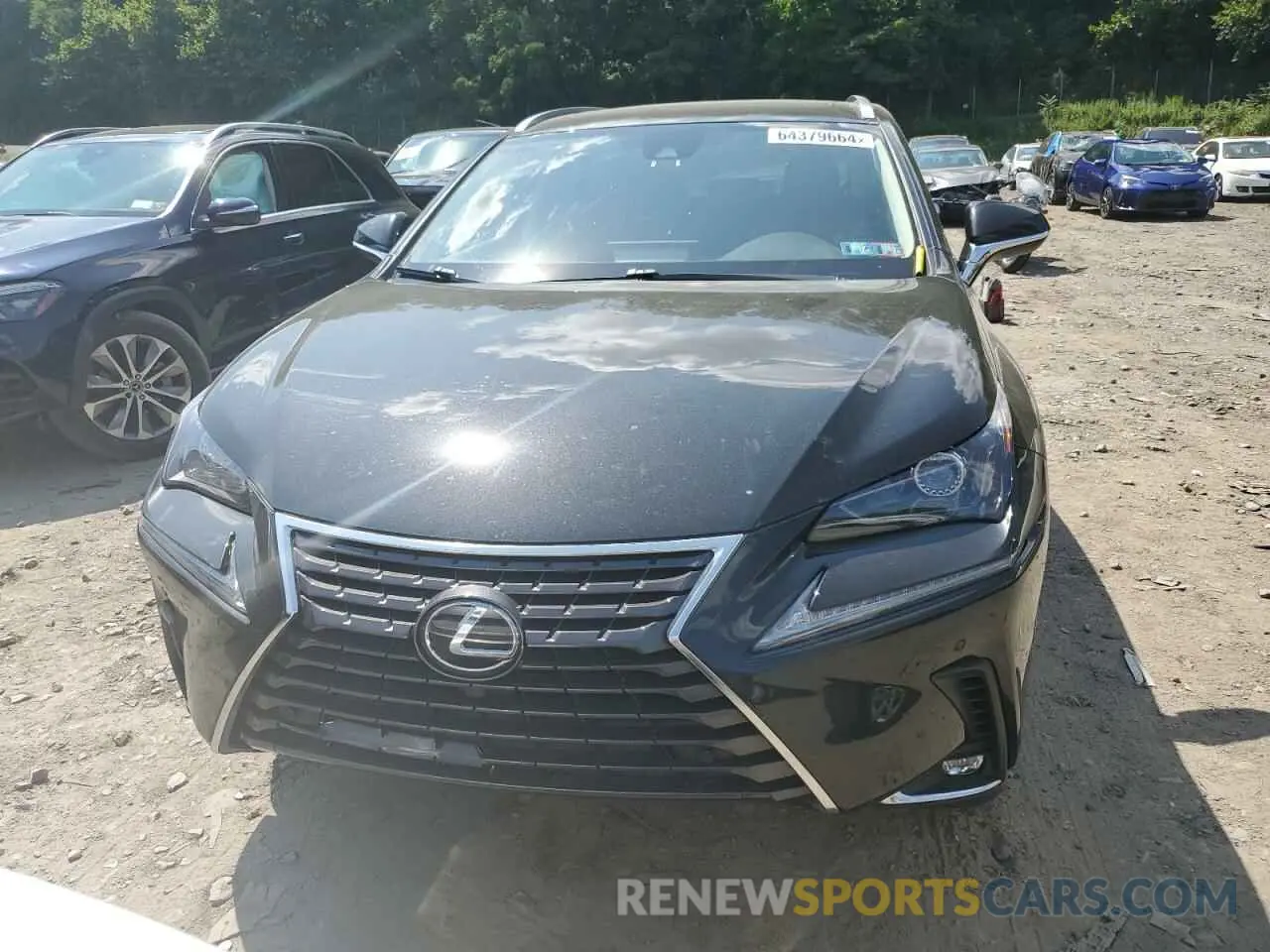 5 fotografías del automóvil dañado JTJGARDZ4L5015713 LEXUS NX 2020