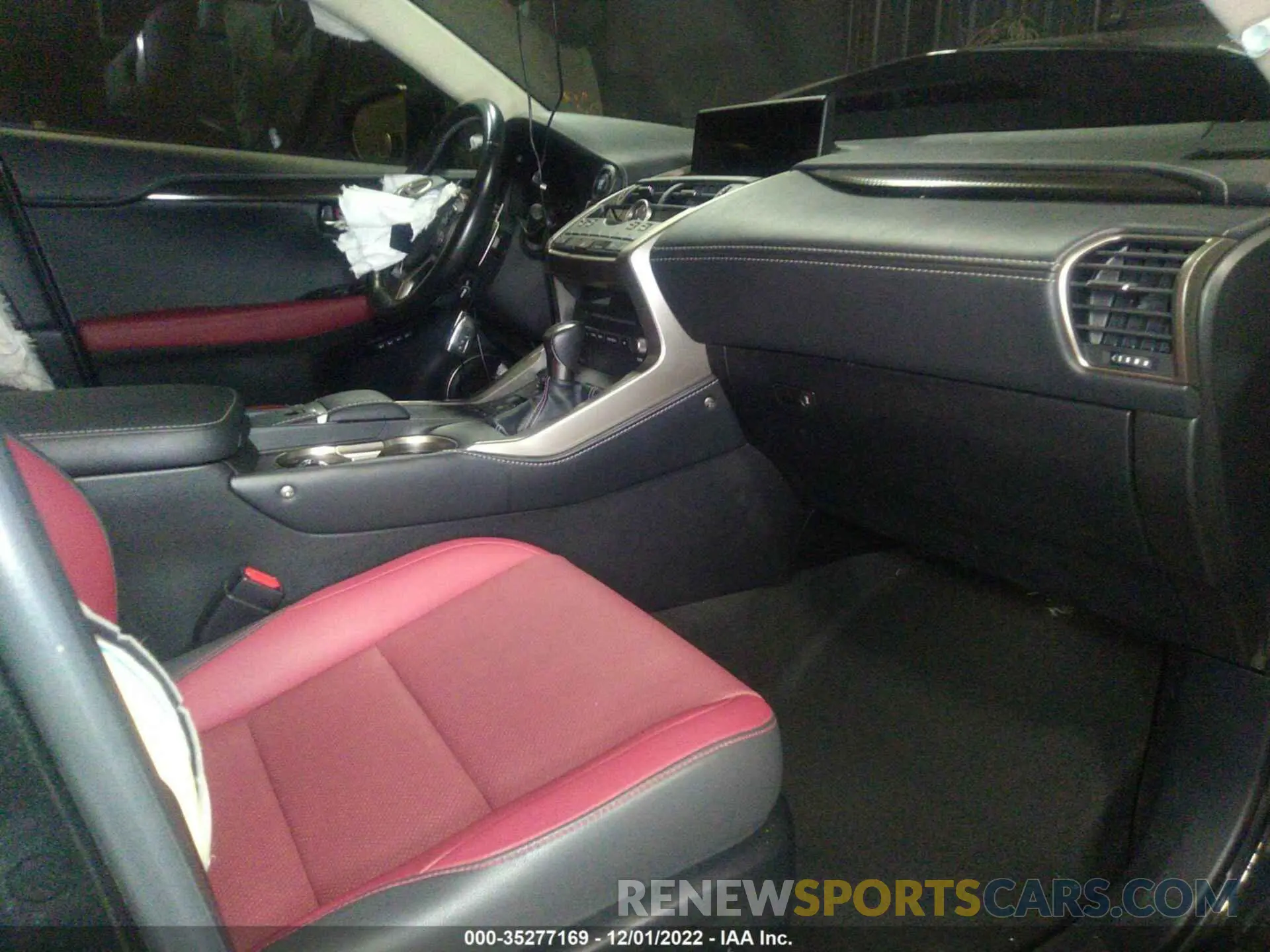 5 fotografías del automóvil dañado JTJGARDZ4L5016652 LEXUS NX 2020