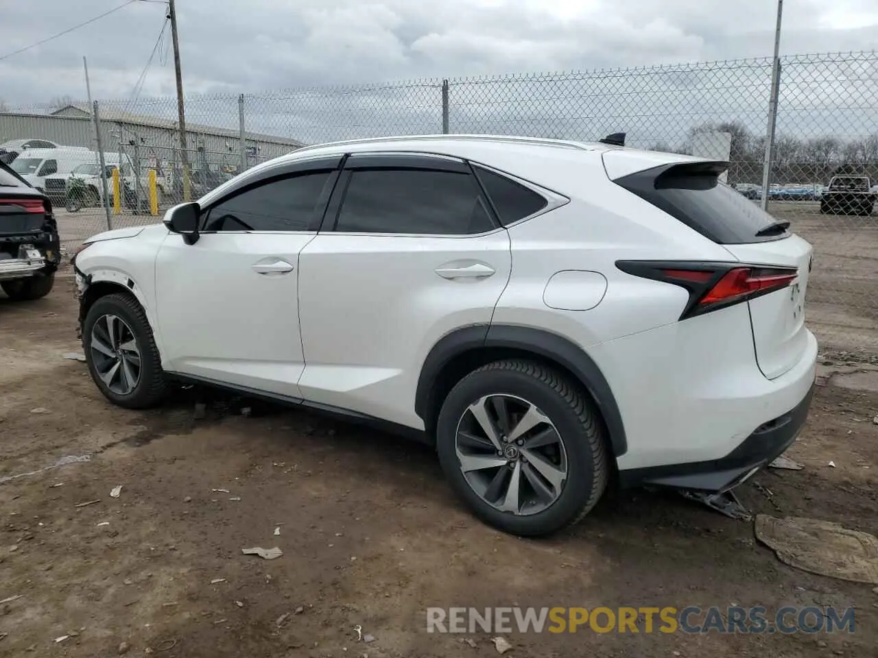 2 fotografías del automóvil dañado JTJGARDZ6L5010903 LEXUS NX 2020