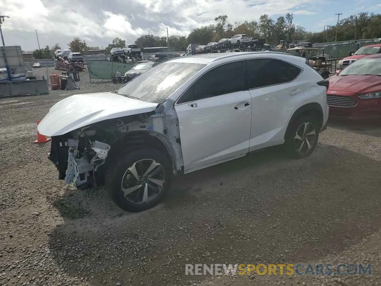 1 fotografías del automóvil dañado JTJGARDZ7L5015558 LEXUS NX 2020