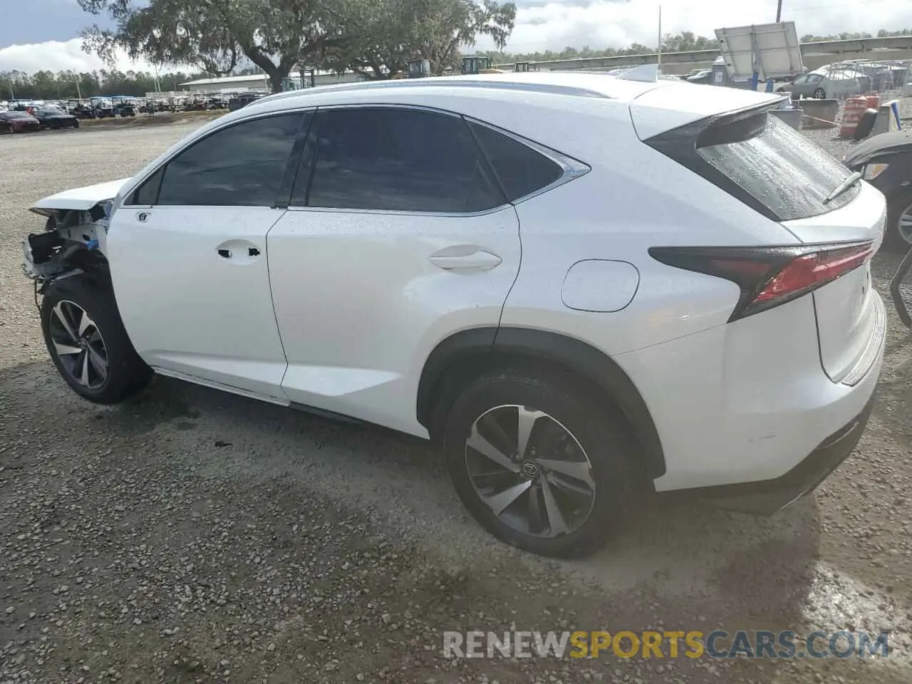 2 fotografías del automóvil dañado JTJGARDZ7L5015558 LEXUS NX 2020