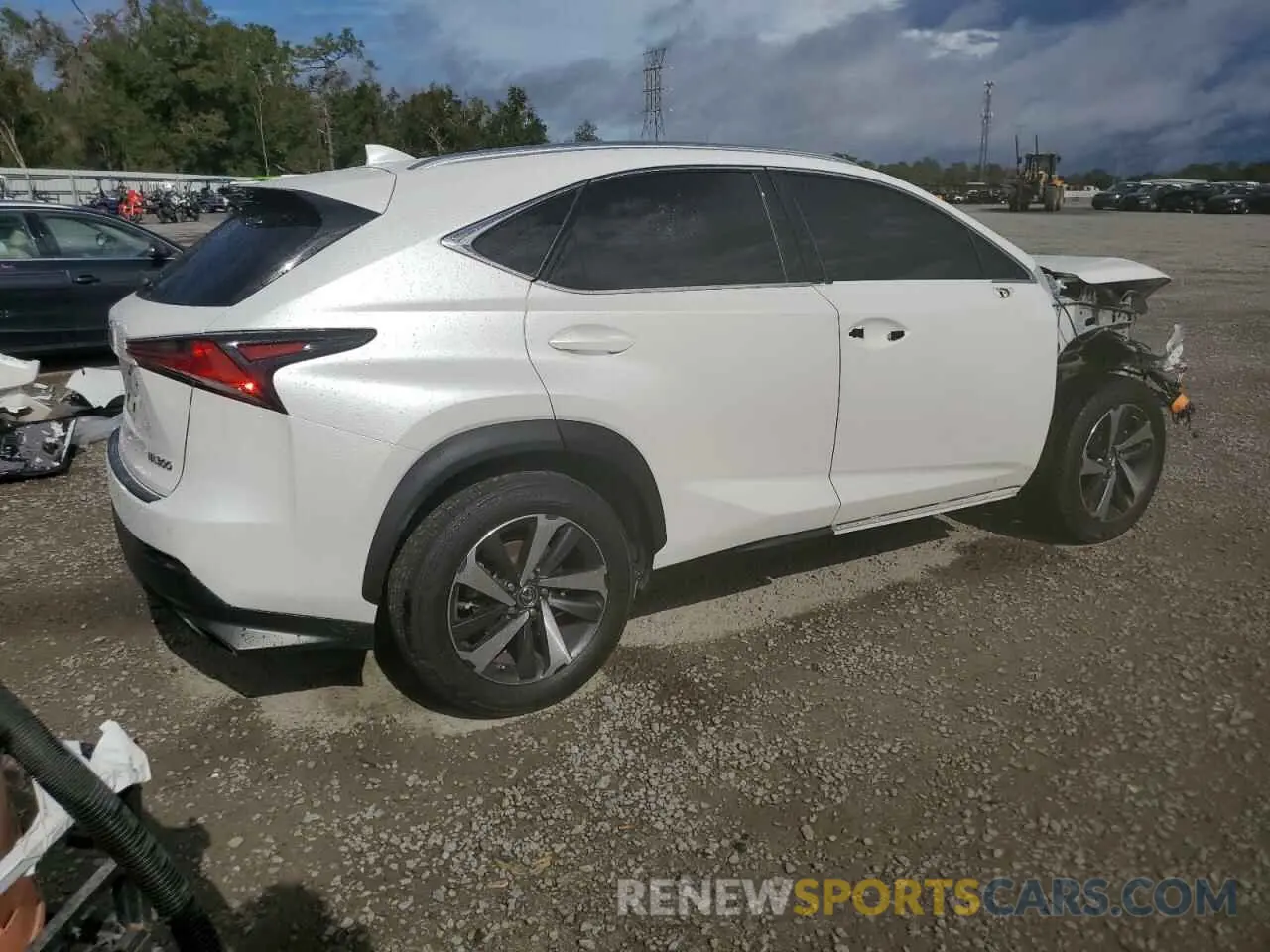 3 fotografías del automóvil dañado JTJGARDZ7L5015558 LEXUS NX 2020
