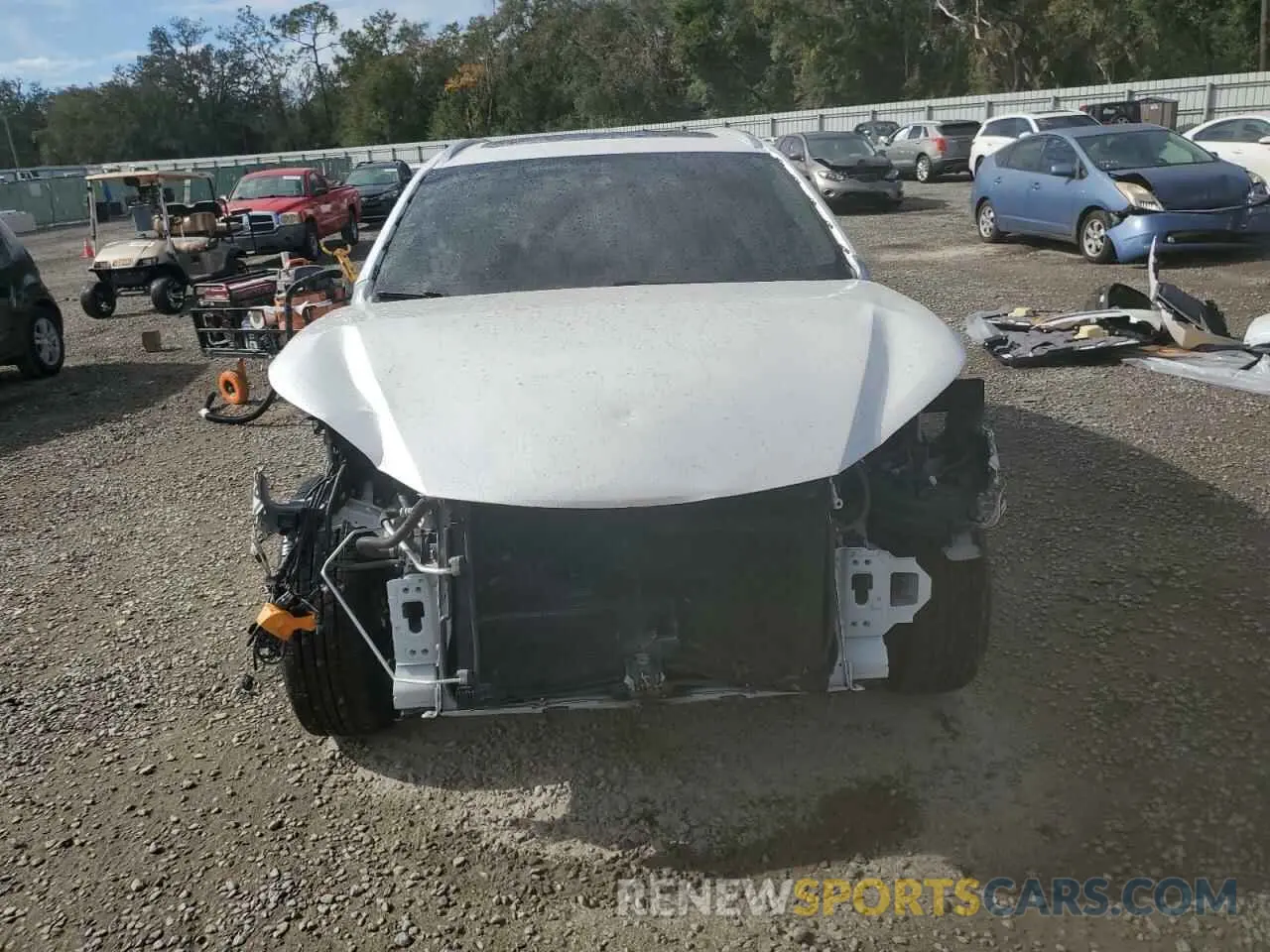 5 fotografías del automóvil dañado JTJGARDZ7L5015558 LEXUS NX 2020