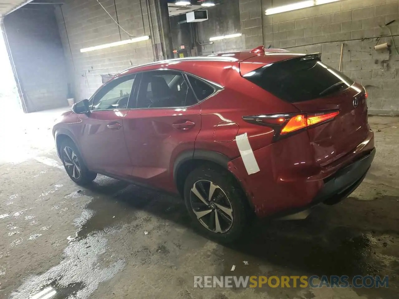 2 fotografías del automóvil dañado JTJGARDZ7L5018167 LEXUS NX 2020