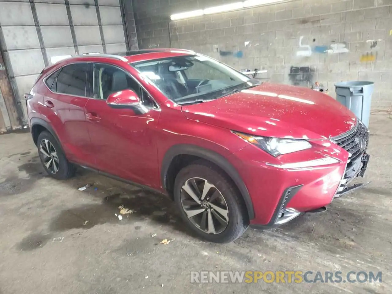4 fotografías del automóvil dañado JTJGARDZ7L5018167 LEXUS NX 2020