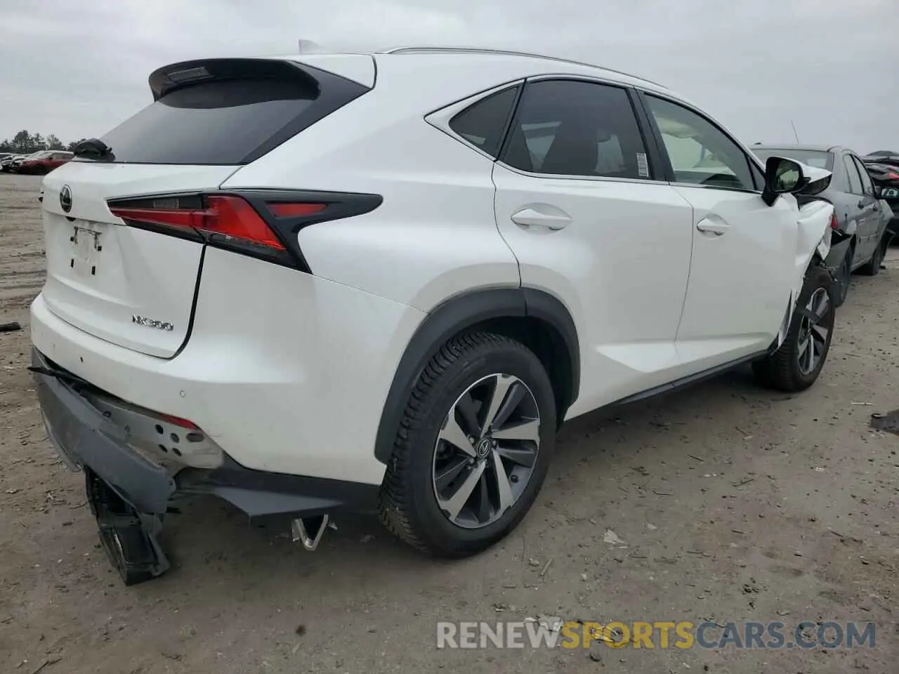 3 fotografías del automóvil dañado JTJGARDZ8L2220405 LEXUS NX 2020