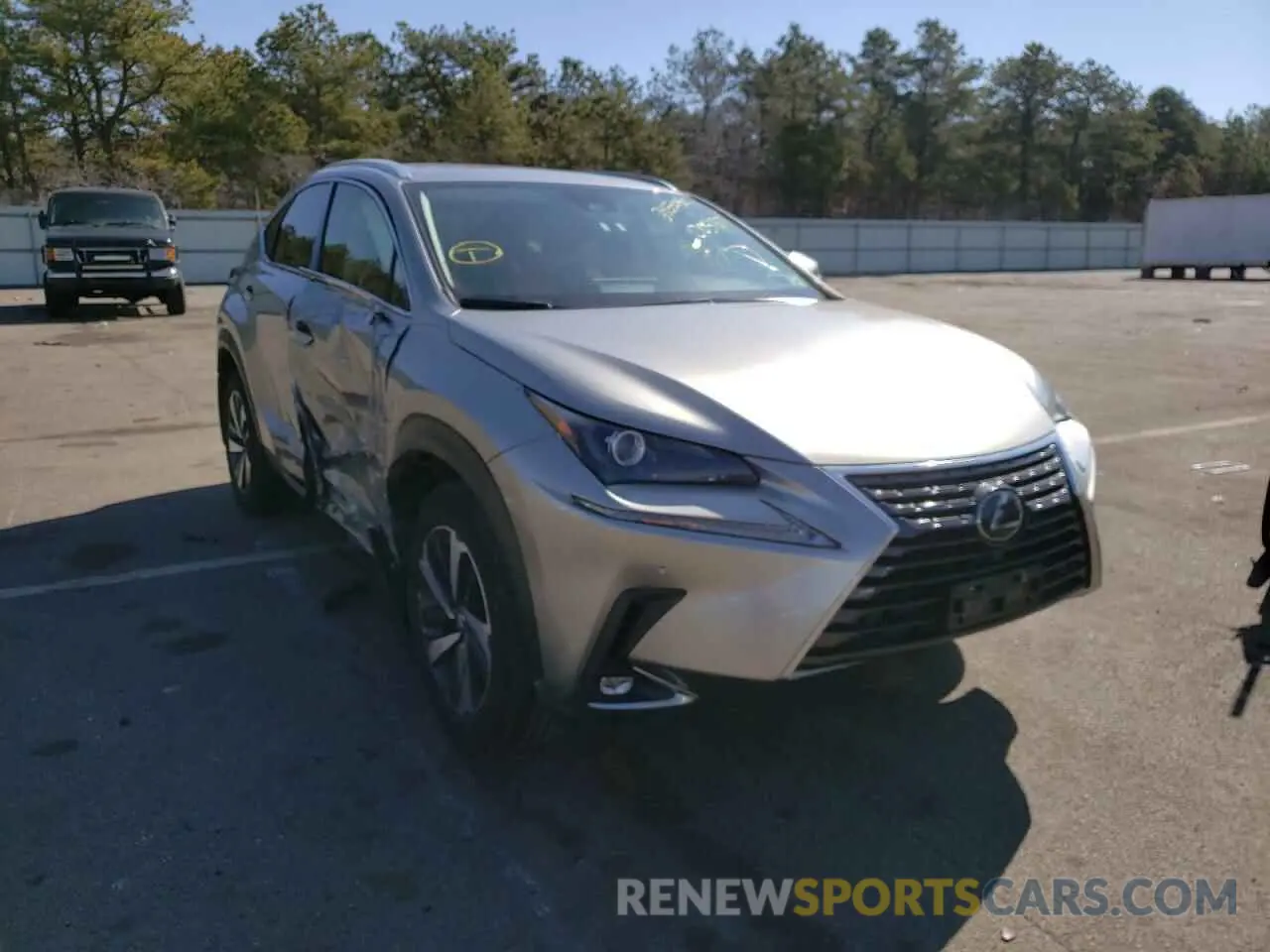 1 fotografías del automóvil dañado JTJGARDZXL5005137 LEXUS NX 2020