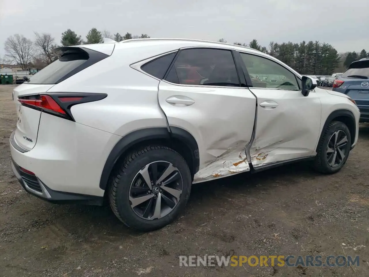3 fotografías del automóvil dañado JTJGJRDZ0L5009200 LEXUS NX 2020