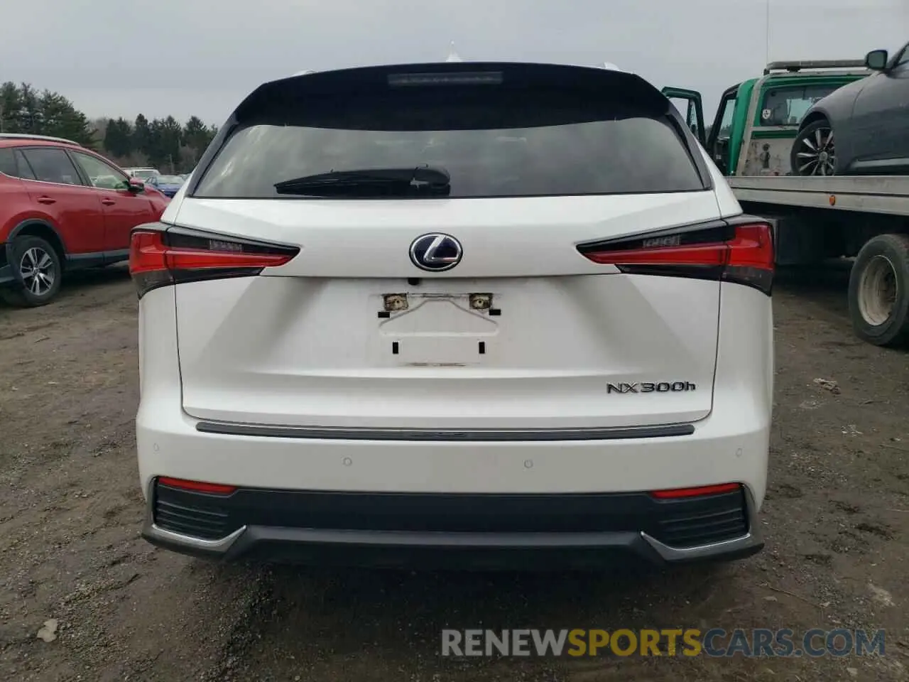 6 fotografías del automóvil dañado JTJGJRDZ0L5009200 LEXUS NX 2020