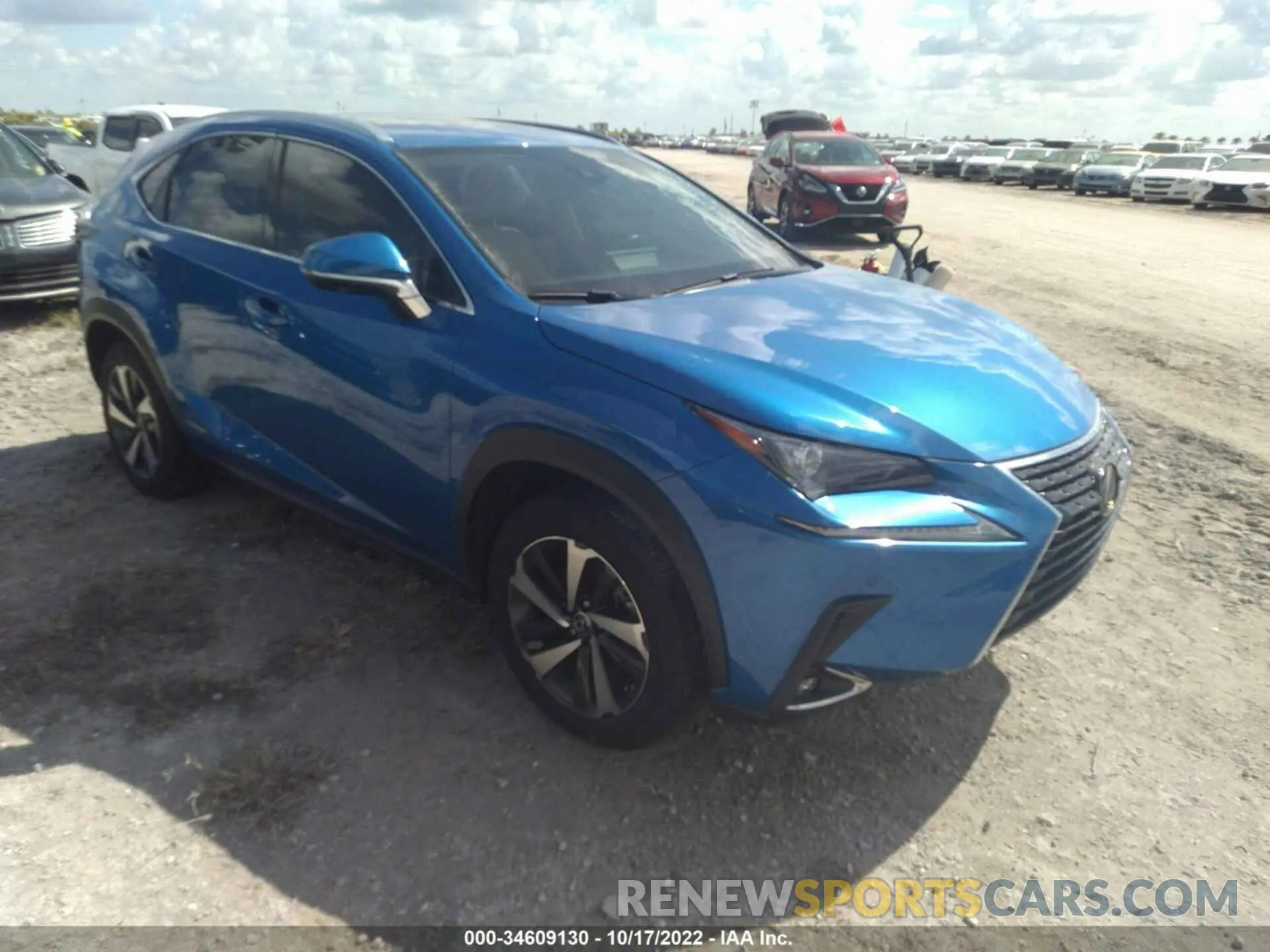 1 fotografías del automóvil dañado JTJGJRDZ1L2137947 LEXUS NX 2020