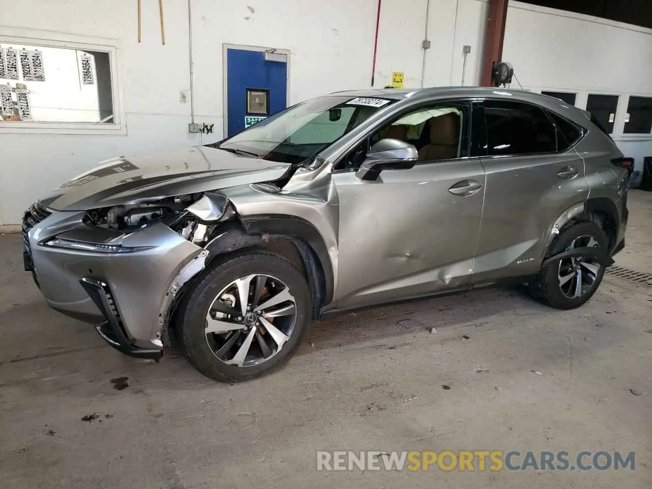 1 fotografías del automóvil dañado JTJGJRDZ2L2127220 LEXUS NX 2020