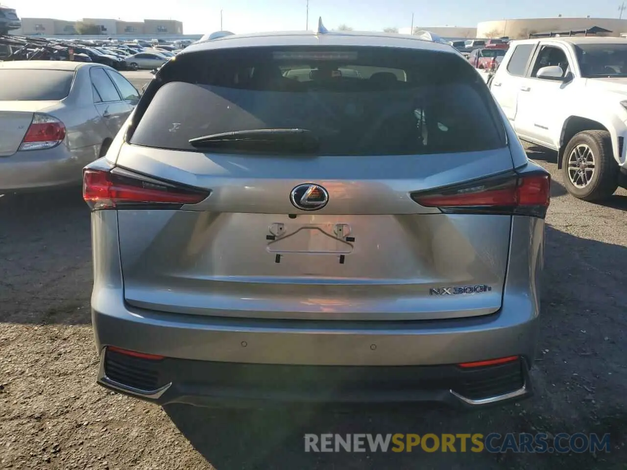 6 fotografías del automóvil dañado JTJGJRDZ2L2143384 LEXUS NX 2020