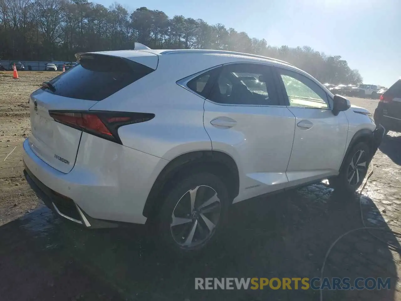 3 fotografías del automóvil dañado JTJGJRDZ2L5005343 LEXUS NX 2020