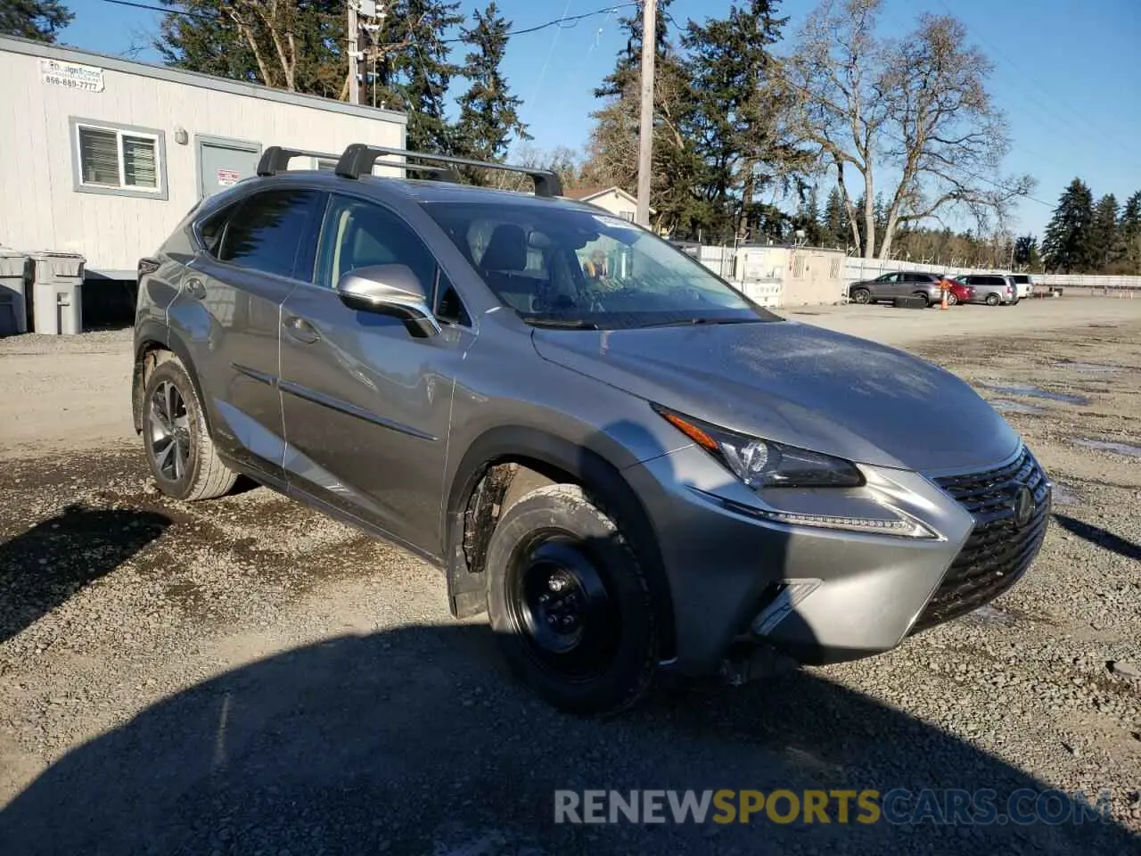 4 fotografías del automóvil dañado JTJGJRDZ3L2135195 LEXUS NX 2020