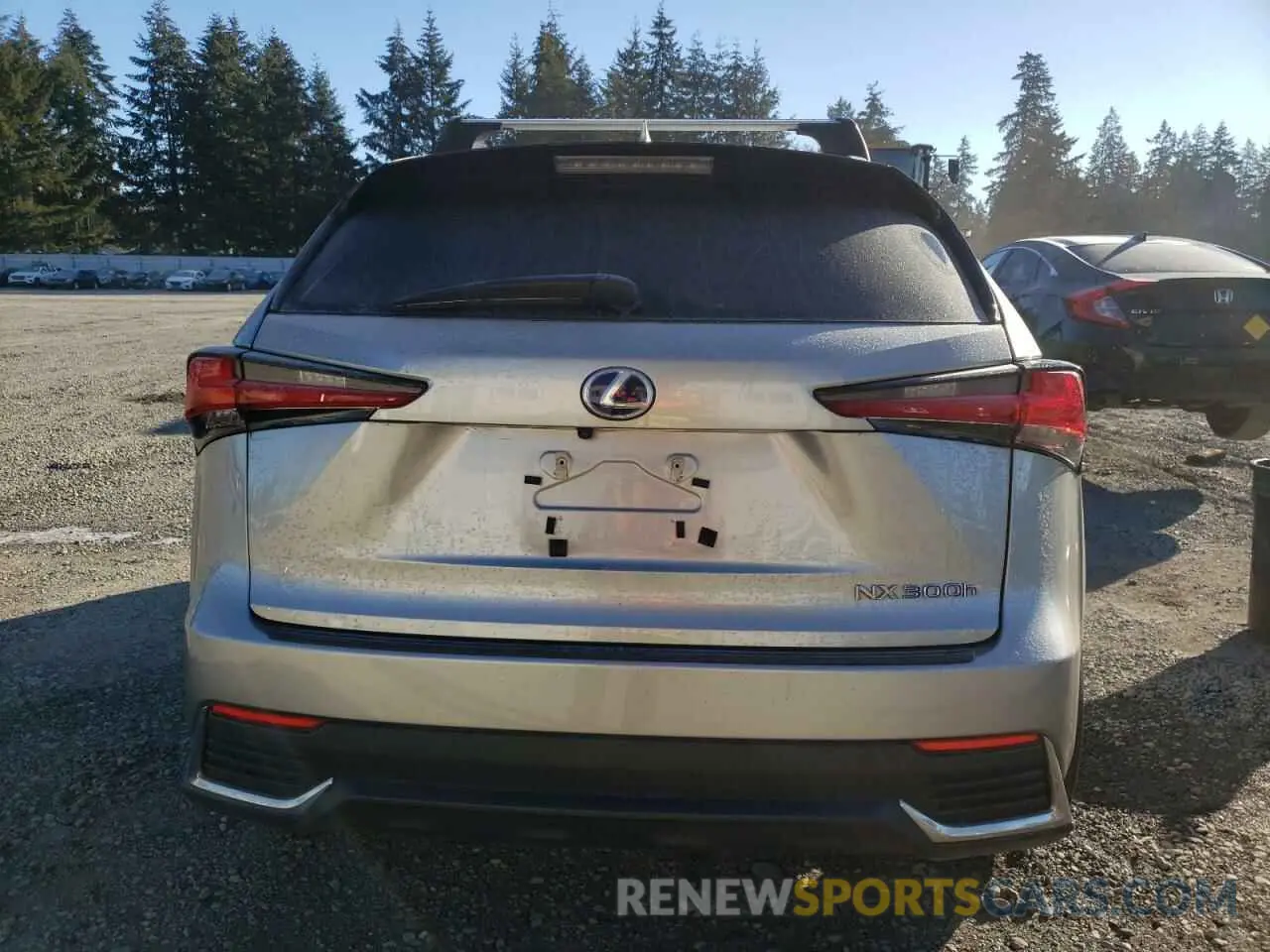 6 fotografías del automóvil dañado JTJGJRDZ3L2135195 LEXUS NX 2020