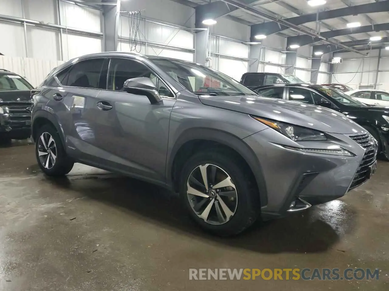 4 fotografías del automóvil dañado JTJGJRDZ4L2130135 LEXUS NX 2020