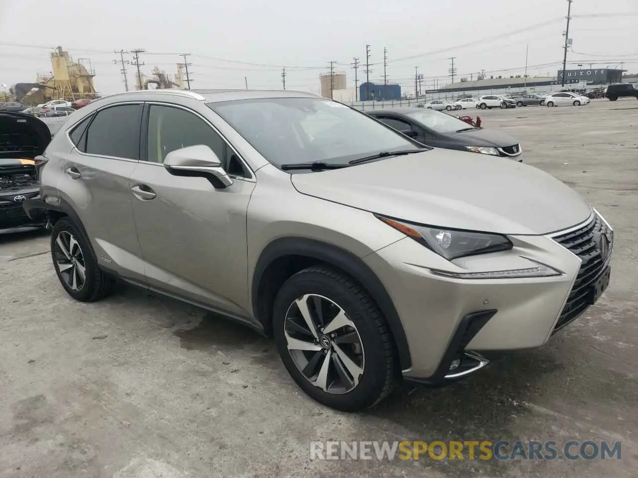 4 fotografías del automóvil dañado JTJGJRDZ4L2132967 LEXUS NX 2020