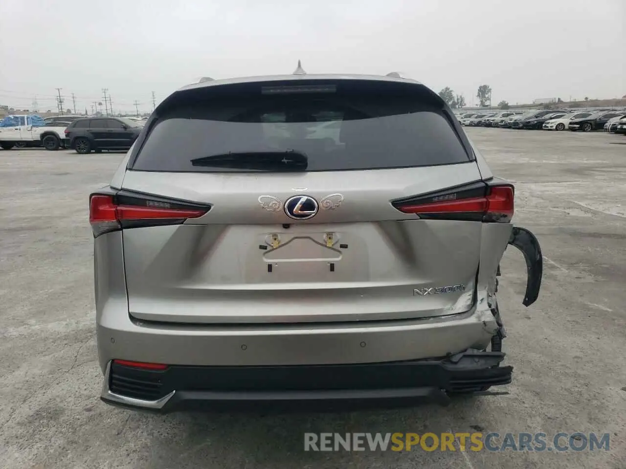 6 fotografías del automóvil dañado JTJGJRDZ4L2132967 LEXUS NX 2020