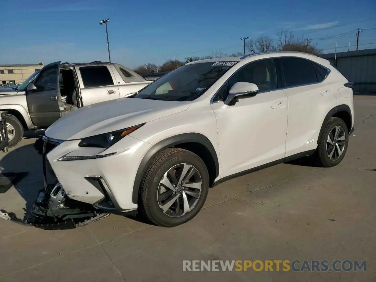 1 fotografías del automóvil dañado JTJGJRDZ4L5004436 LEXUS NX 2020