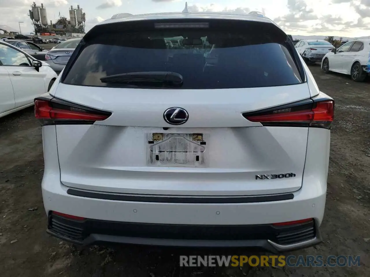 6 fotografías del automóvil dañado JTJGJRDZ5L5002341 LEXUS NX 2020