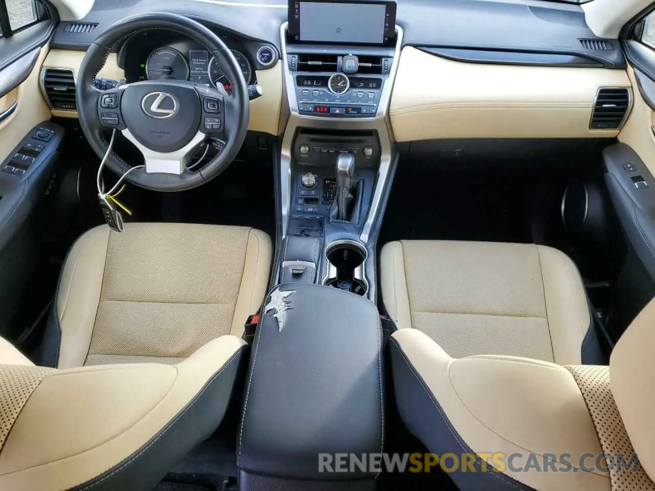 8 fotografías del automóvil dañado JTJGJRDZ5L5002341 LEXUS NX 2020
