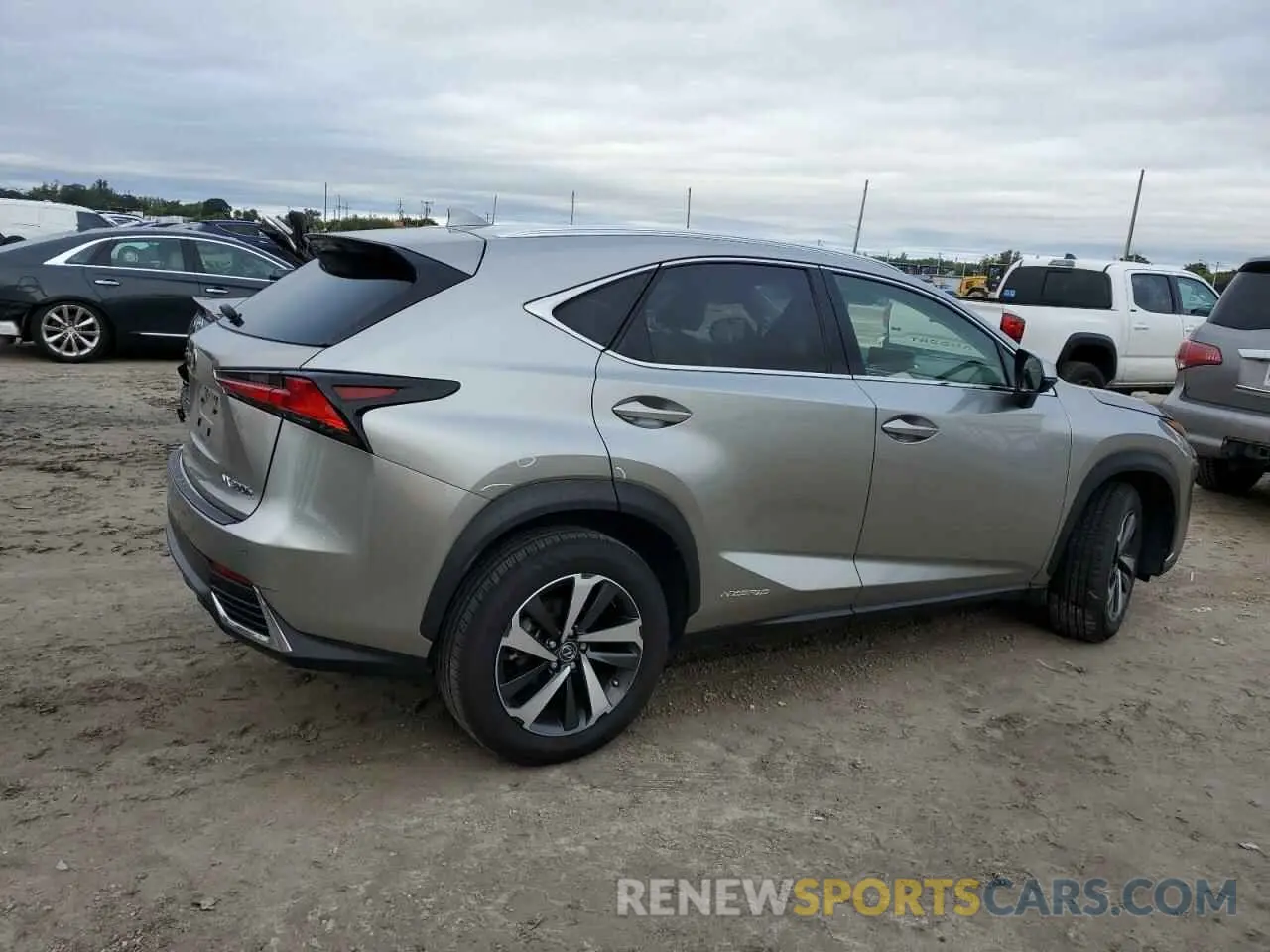 3 fotografías del automóvil dañado JTJGJRDZ5L5008088 LEXUS NX 2020
