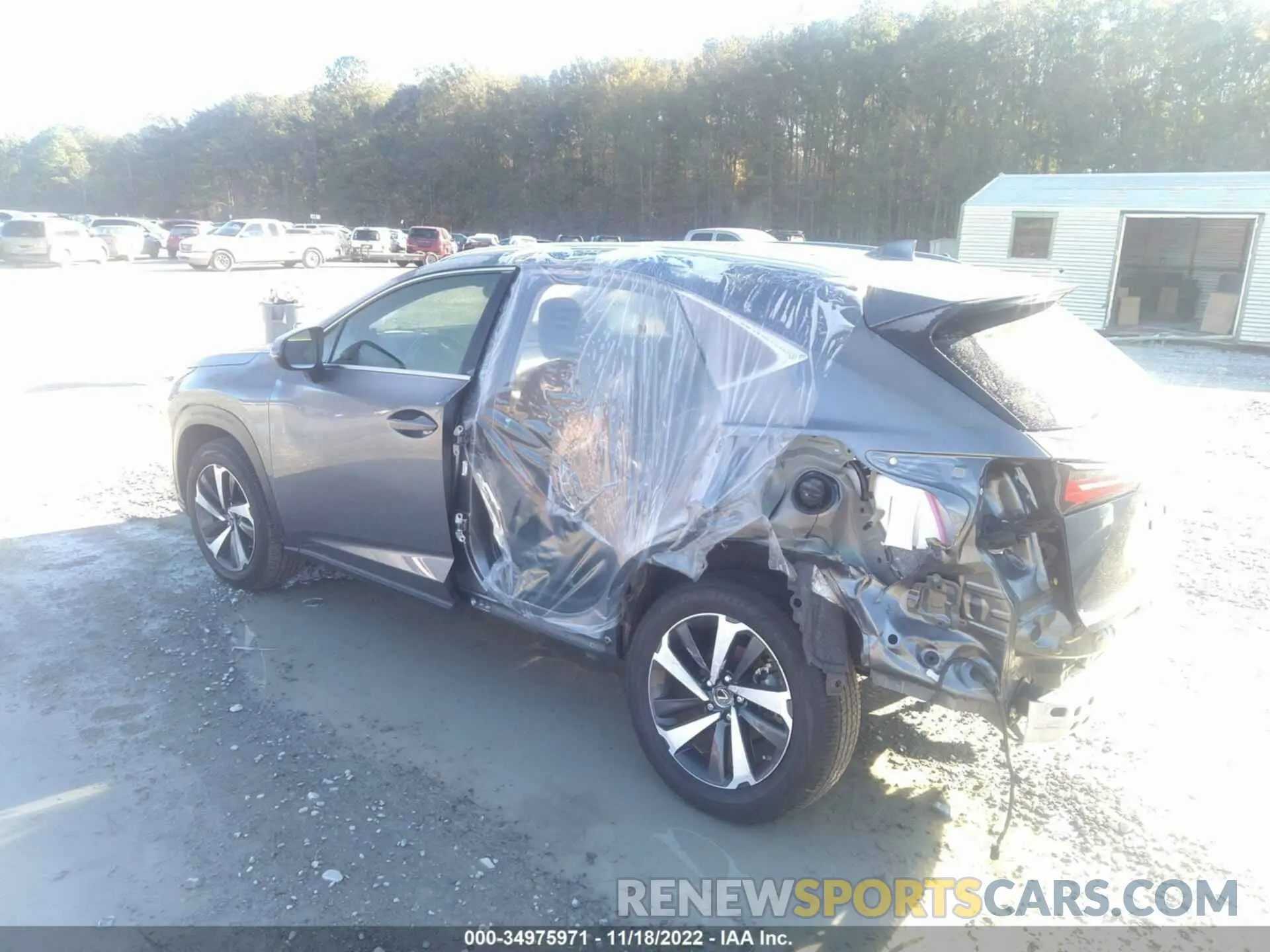 3 fotografías del automóvil dañado JTJGJRDZ7L2133935 LEXUS NX 2020