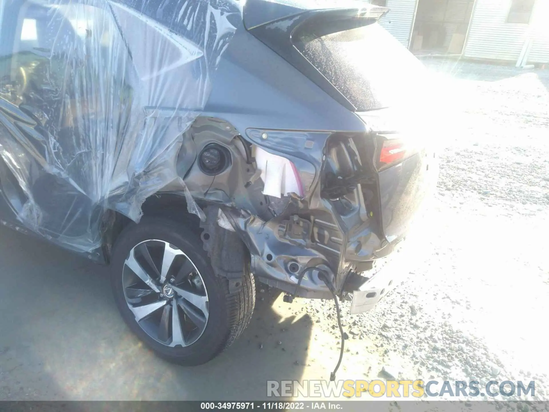 6 fotografías del automóvil dañado JTJGJRDZ7L2133935 LEXUS NX 2020