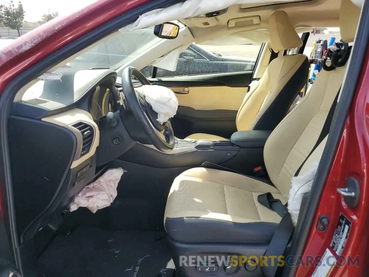 7 fotografías del automóvil dañado JTJGJRDZ7L5009324 LEXUS NX 2020
