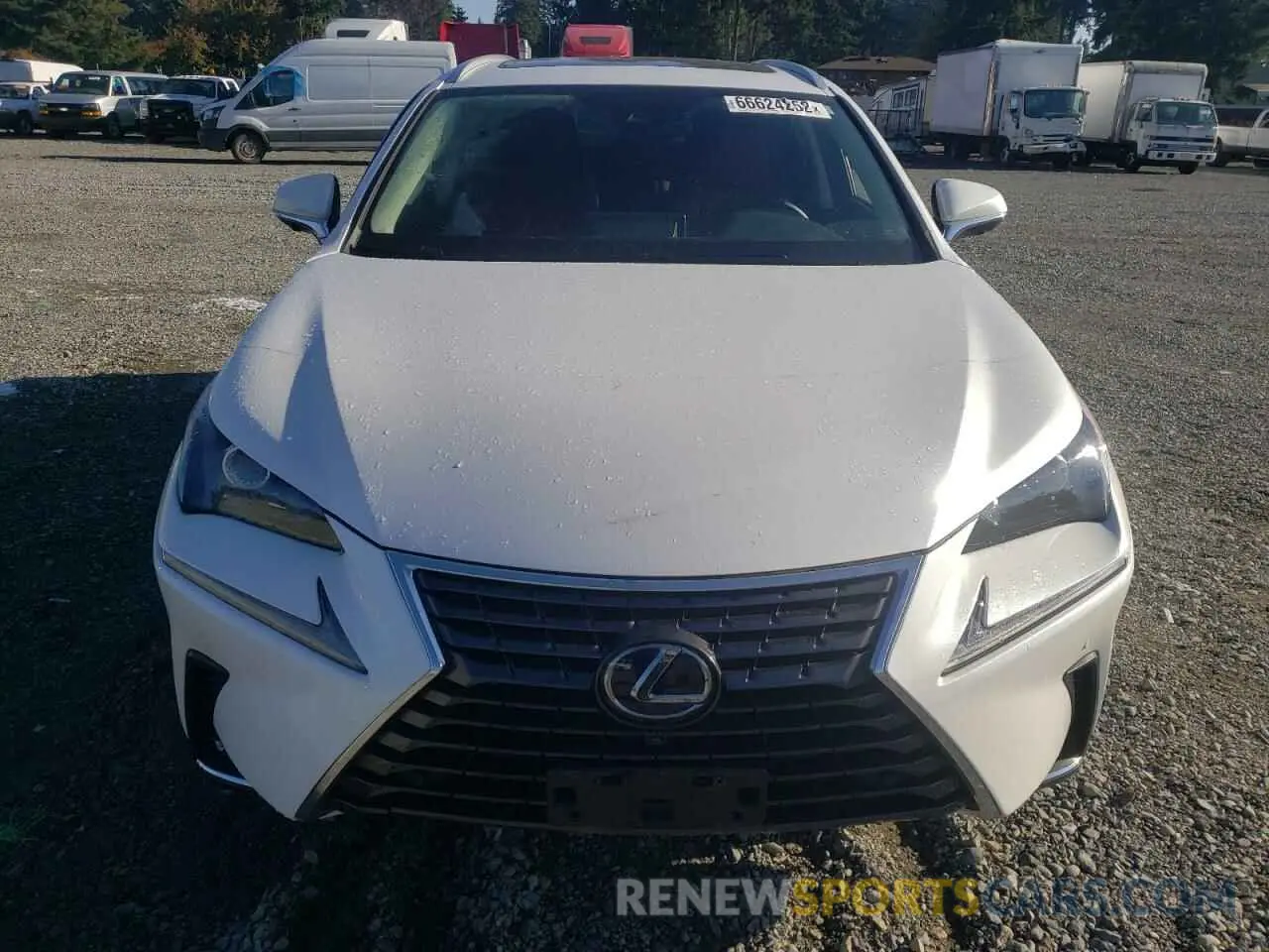 5 fotografías del automóvil dañado JTJGJRDZ9L5000110 LEXUS NX 2020
